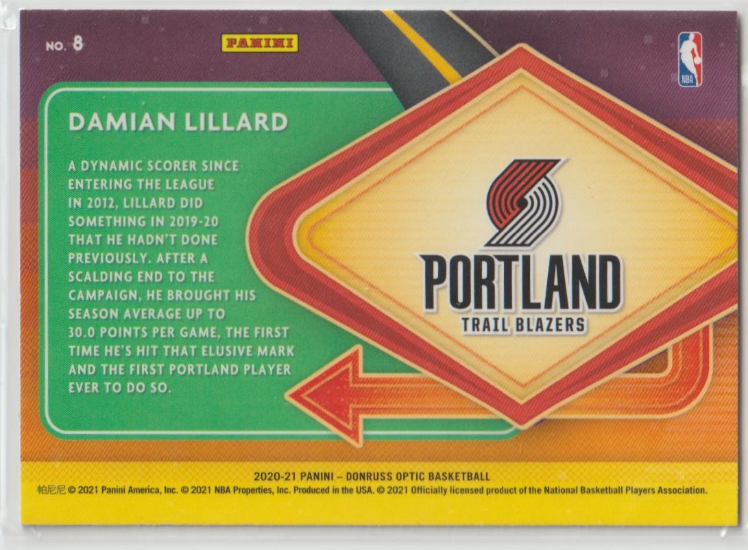 Express Lane 008 Damian Lillard - Portland Trail Blazers