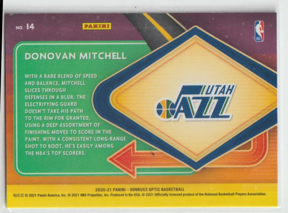 Express Lane 014 Donovan Mitchell - Utah Jazz