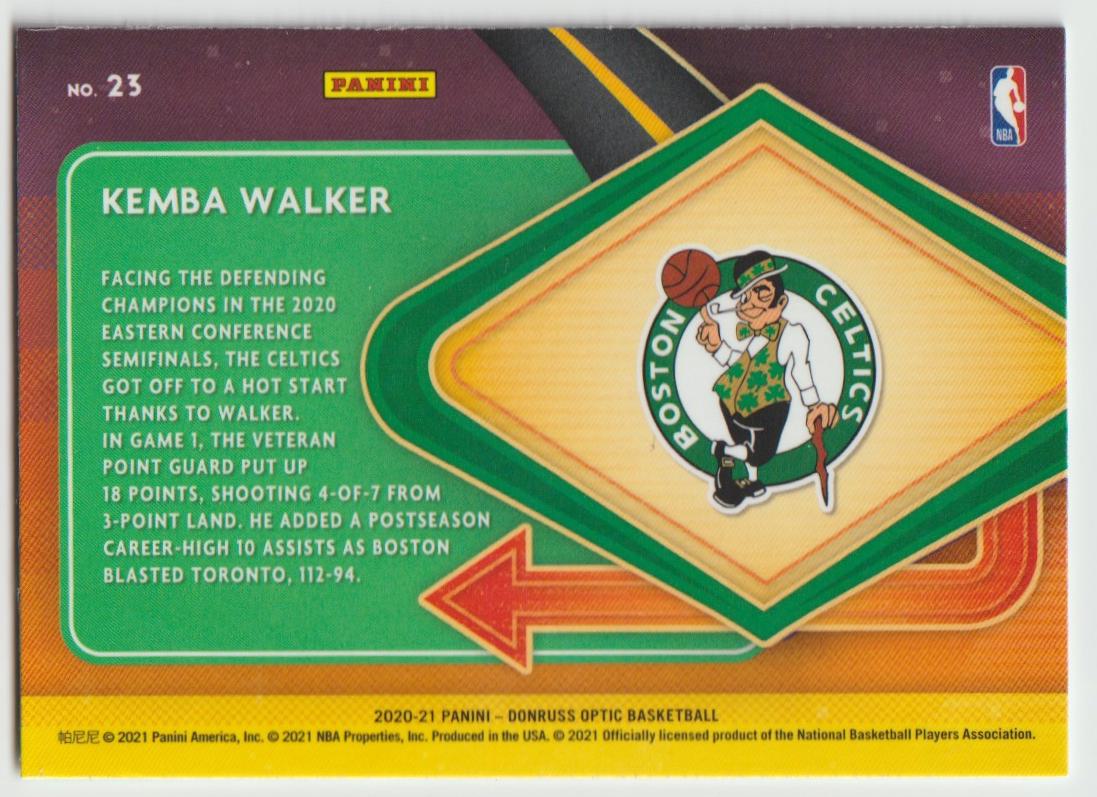 Express Lane 023 Kemba Walker - Boston Celtics