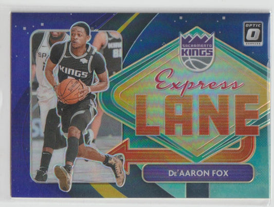 Express Lane 005 De'Aaron Fox - Sacramento Kings  Purple