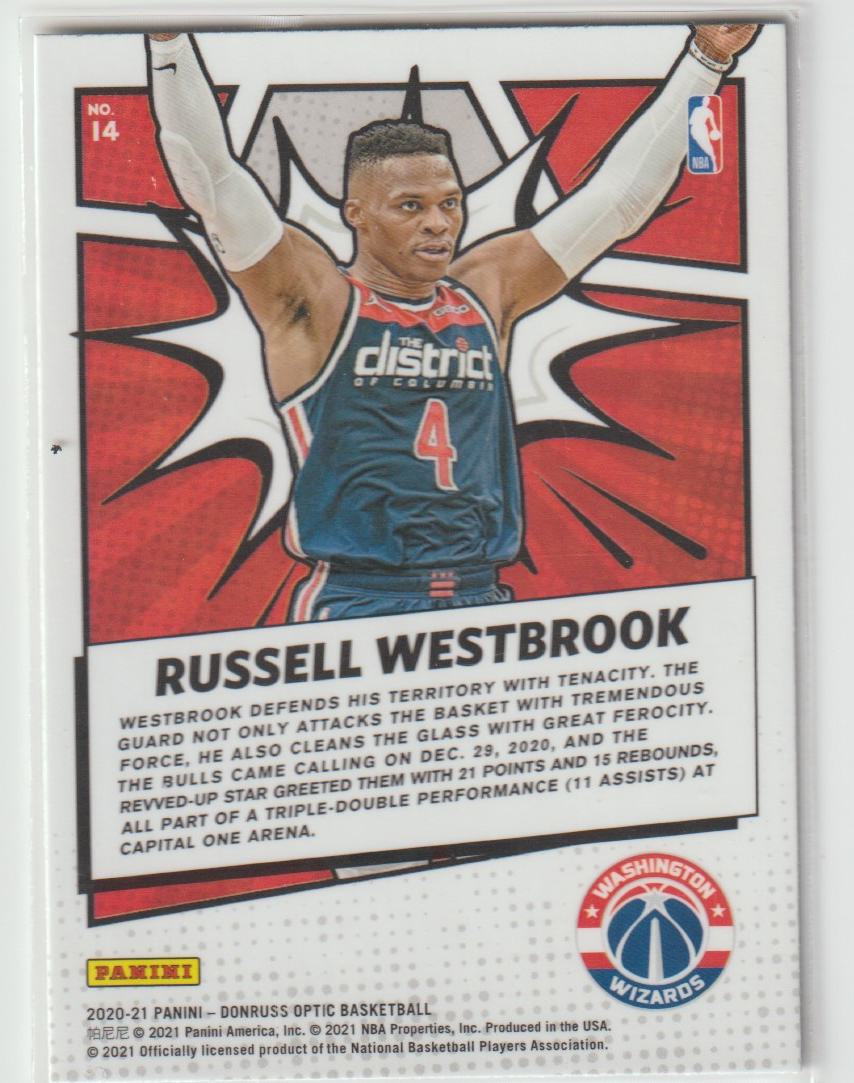 My House 014 Russell Westbrook - Washington Wizards