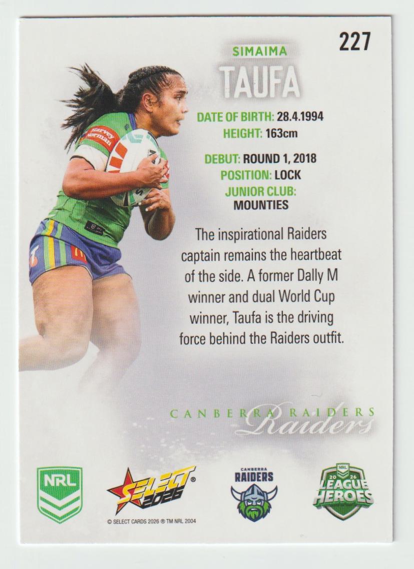 227 Simaima Taufa
