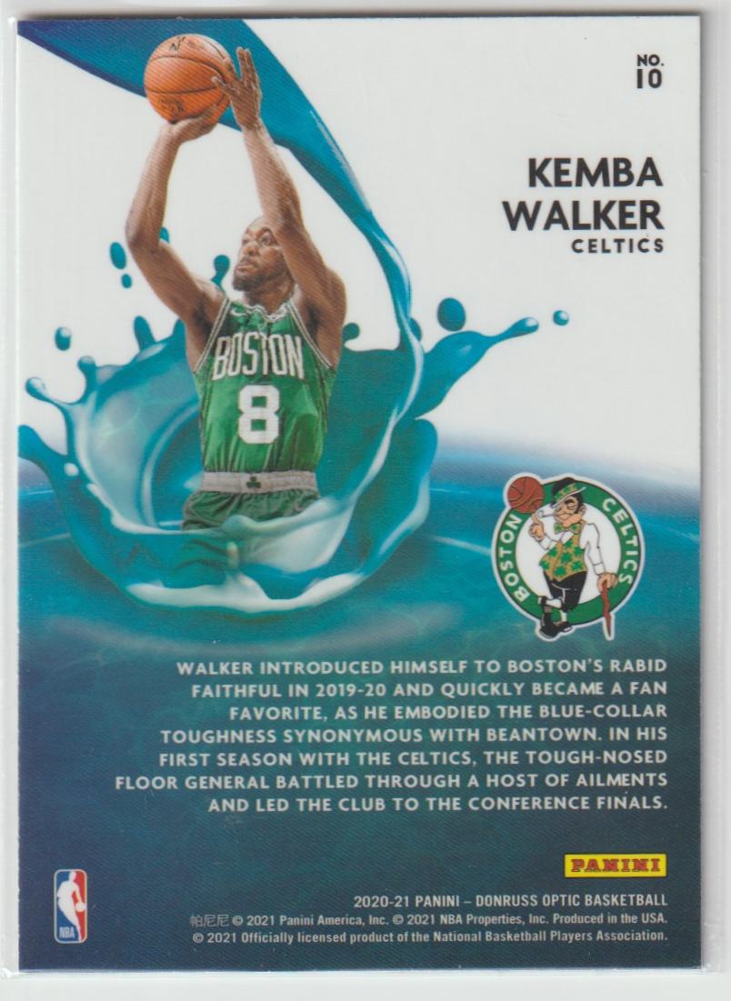 Splash 010 Kemba Walker - Boston Celtics