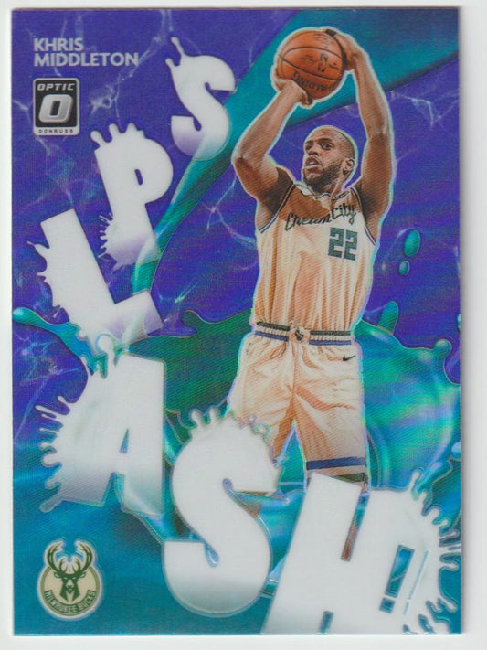 Splash 006 Khris Middleton - Milwaukee Bucks Purple