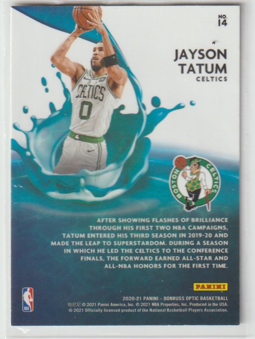 Splash 014 Jayson Tatum - Boston Celtics