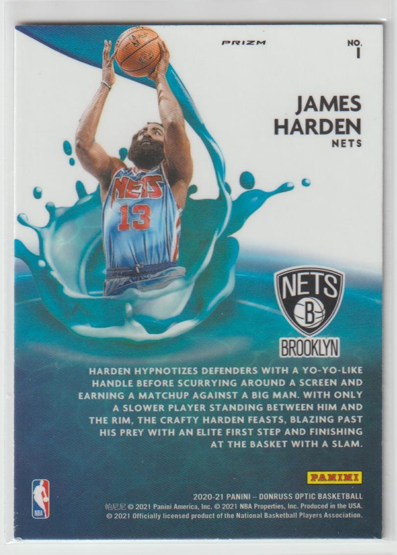 Splash 001 James Harden - Brooklyn Nets Purple