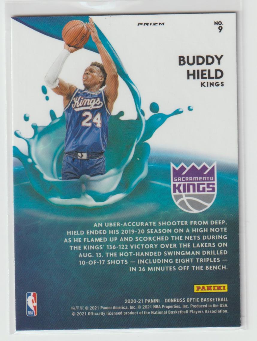 Splash 009 Buddy Hield - Sacramento Kings Purple