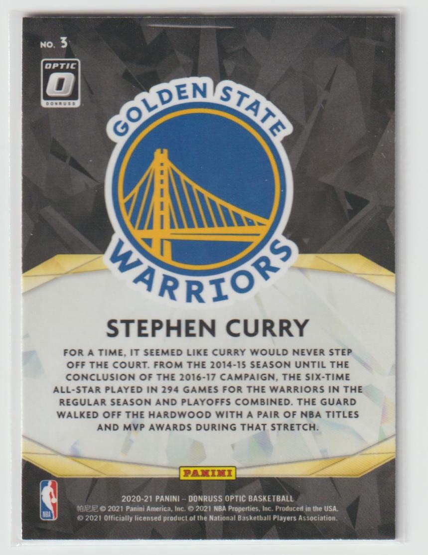 Winner Stays 003 Stephen Curry - Golden State Warriors