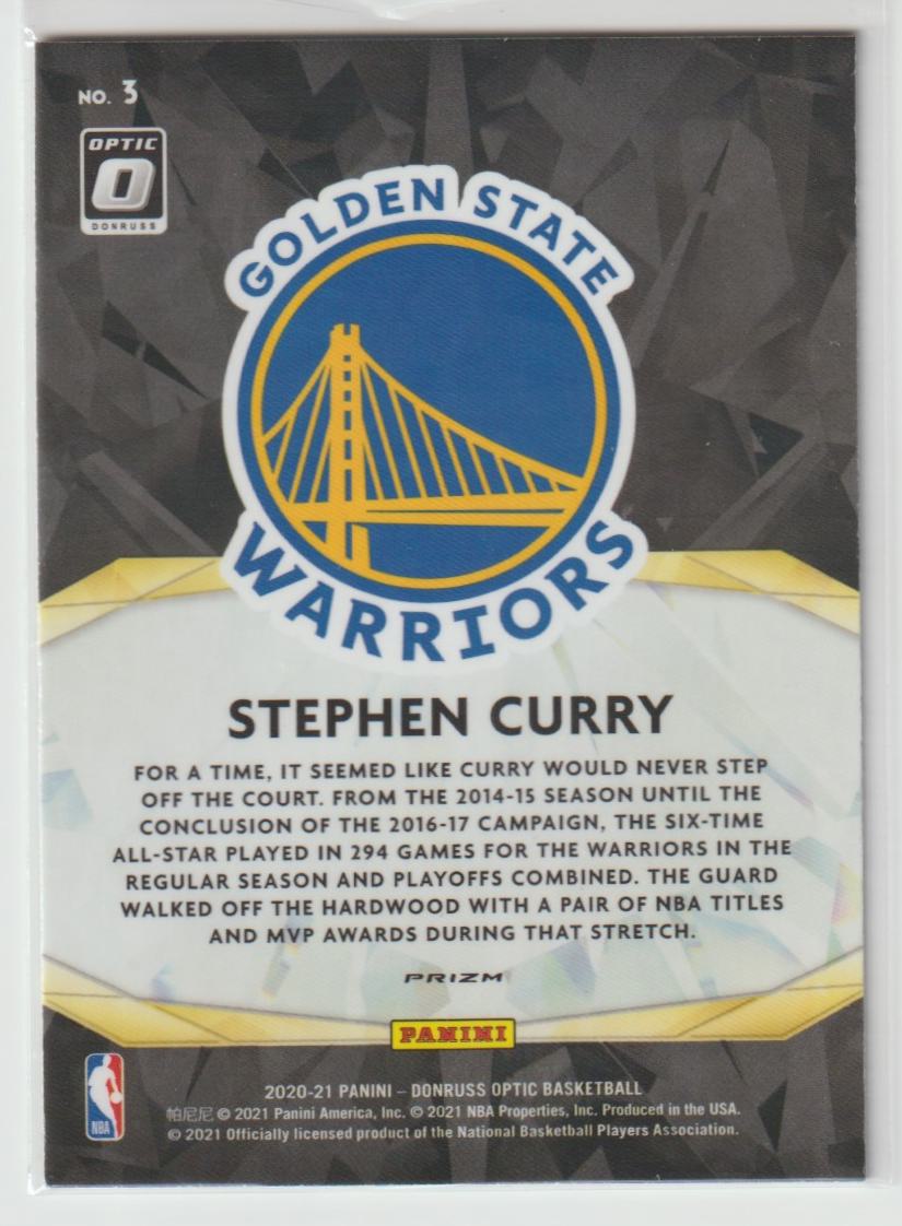 Winner Stays 003 Stephen Curry - Golden State Warriors  Purple