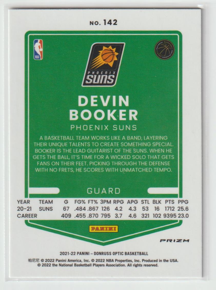 142 Devin Booker - Phoenix Suns Holo