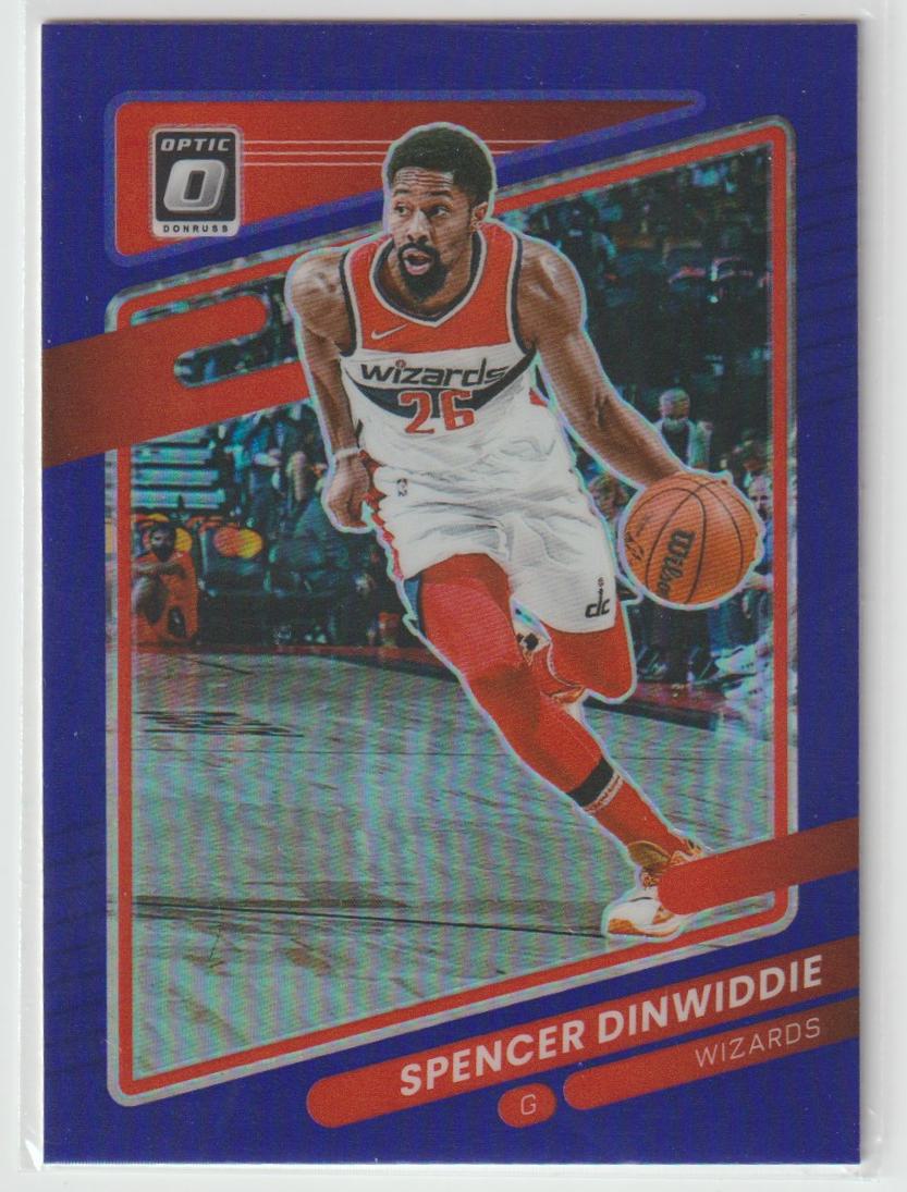 054 Spencer Dinwiddie - Washington Wizards Purple