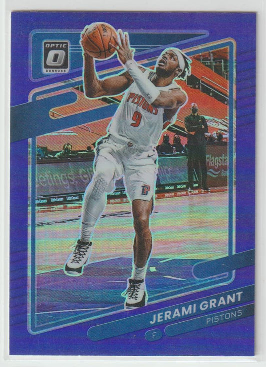 122 Jerami Grant - Detroit Pistons Purple