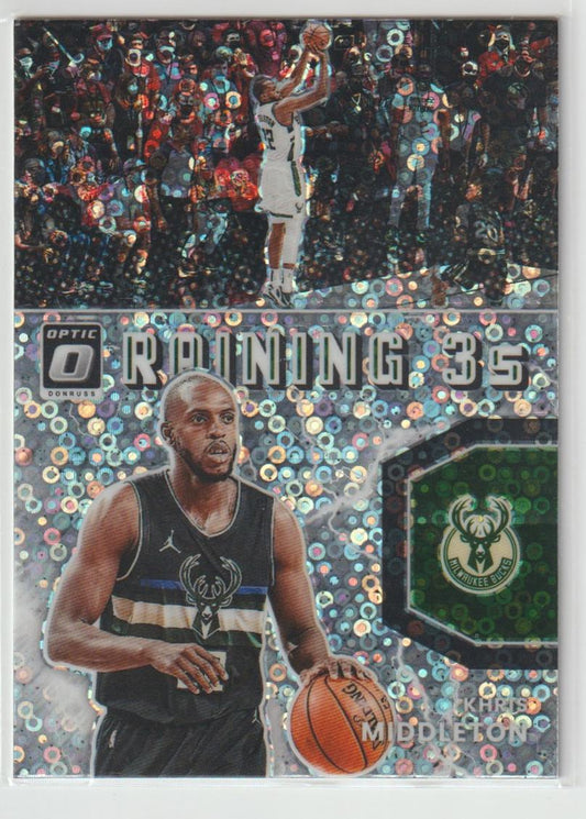 Raining 3s 003 Khris Middleton - Milwaukee Bucks  Fast Break