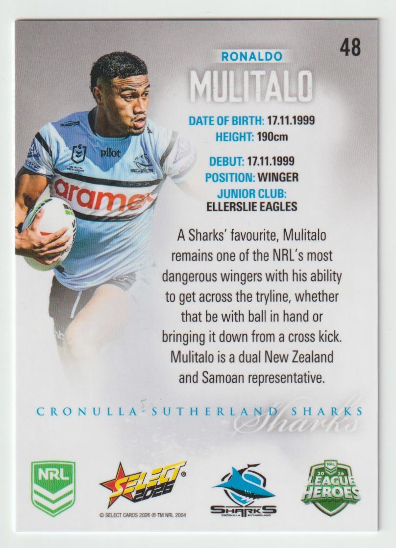 048 Ronaldo Mulitalo Hobby Silver