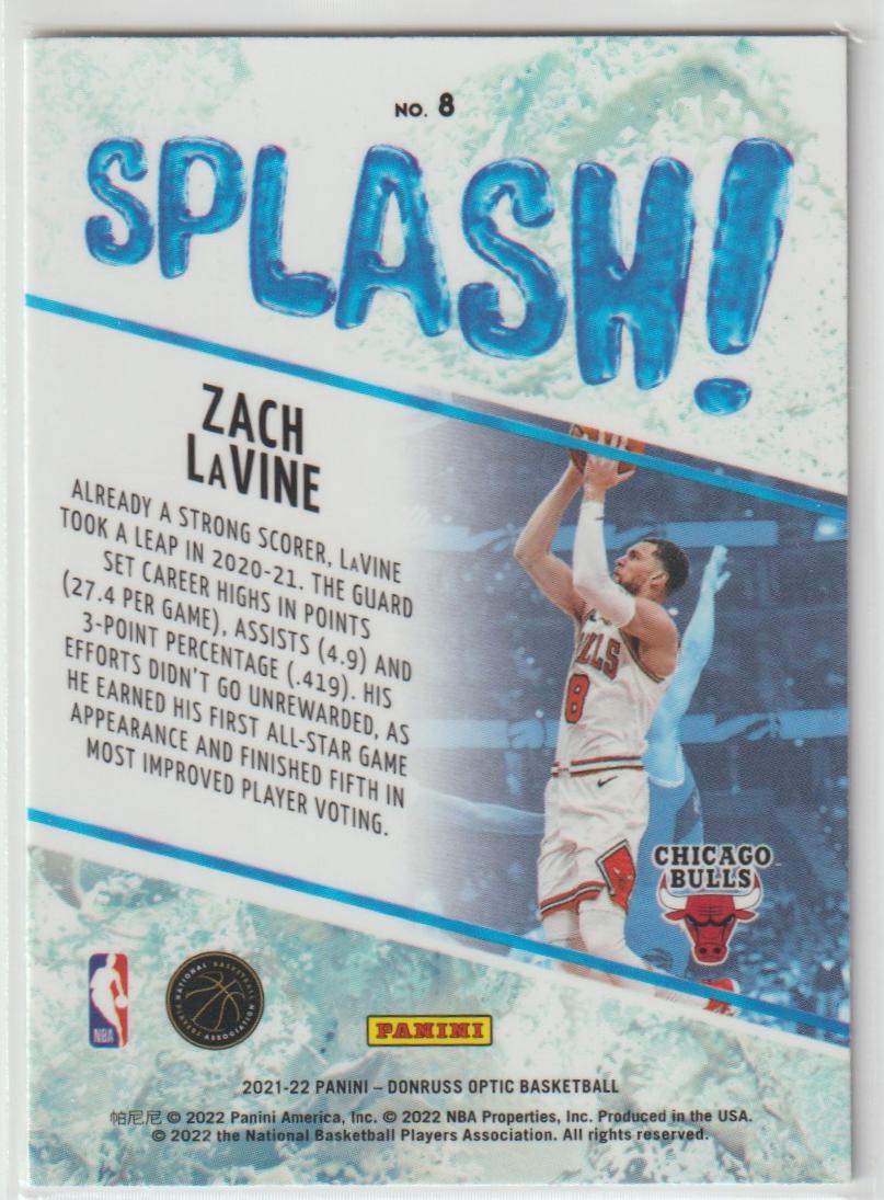 Splash 008 Zach LaVine - Chicago Bulls