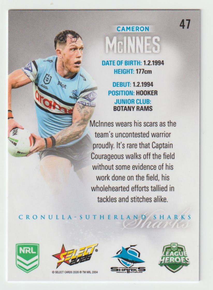 047 CAMERON Mcinnes Hobby Silver