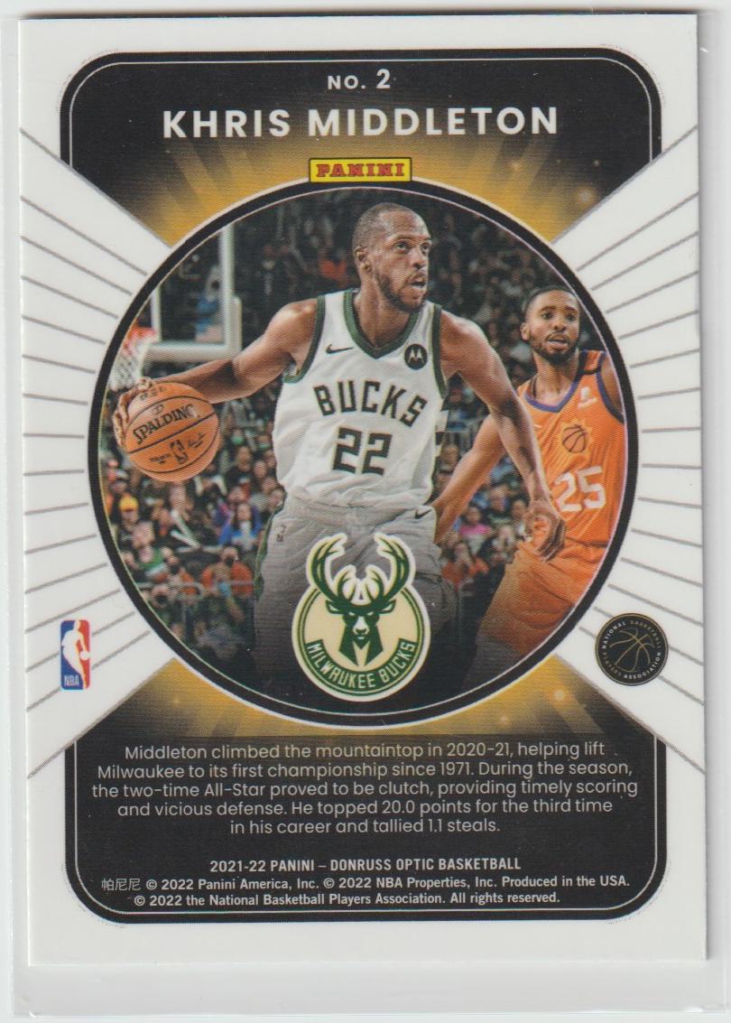 Winner Stays 002 Khris Middleton - Milwaukee Bucks