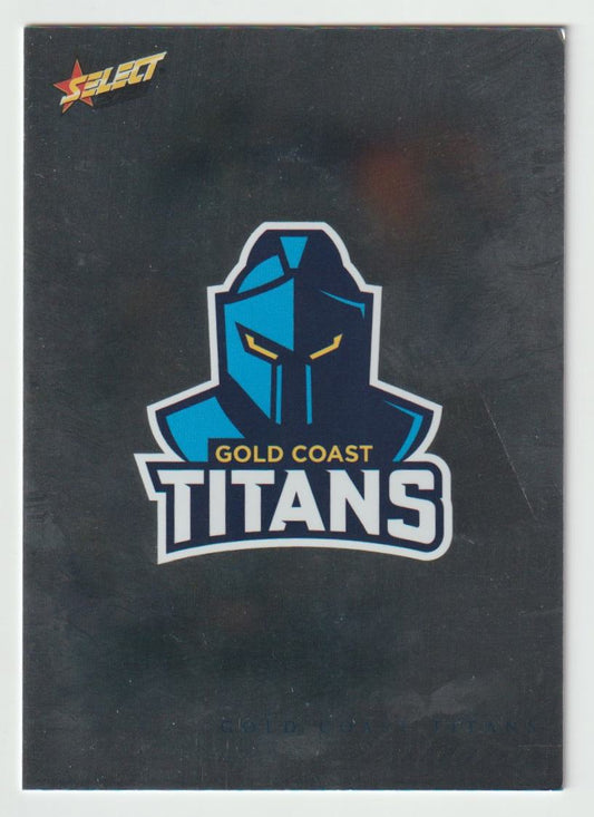 066 Gold Coast Titans Logo Hobby Silver