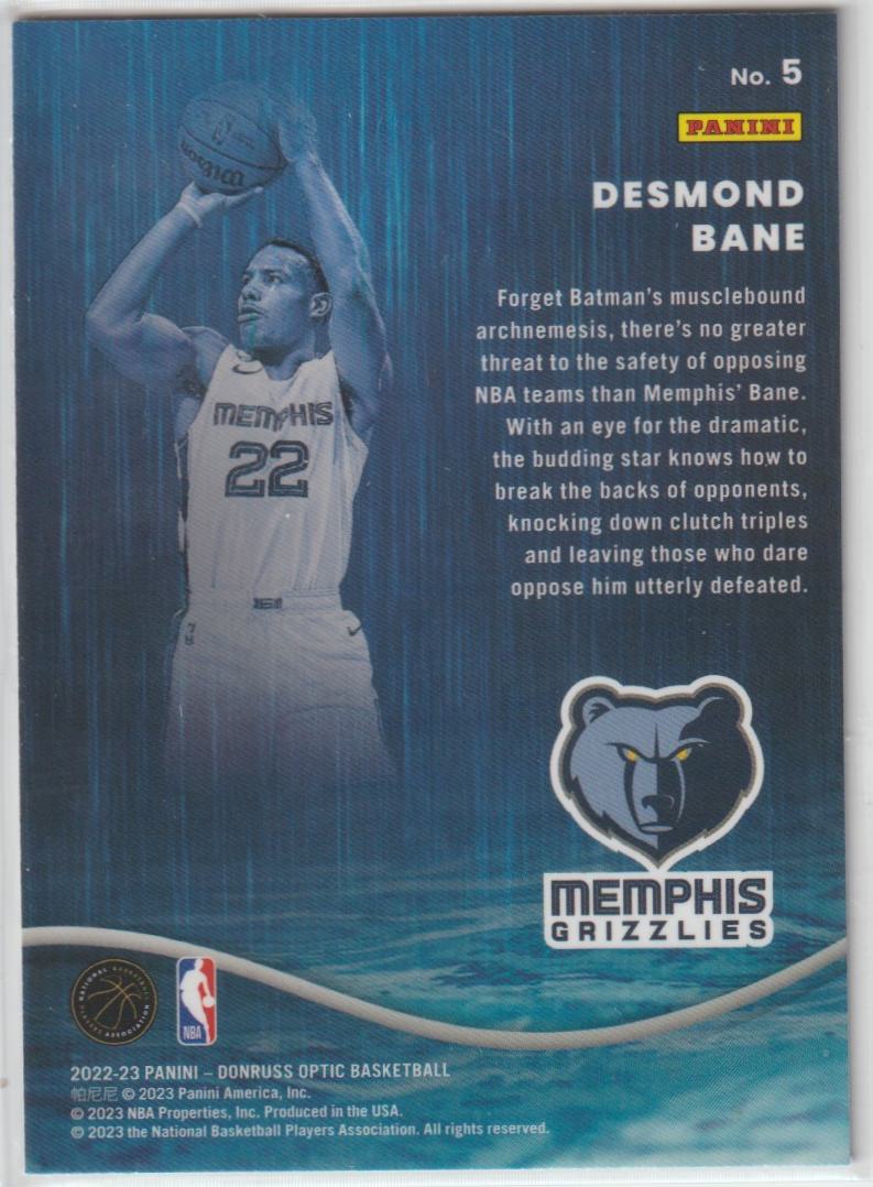 Raining 3s 005 Desmond Bane - Memphis Grizzlies