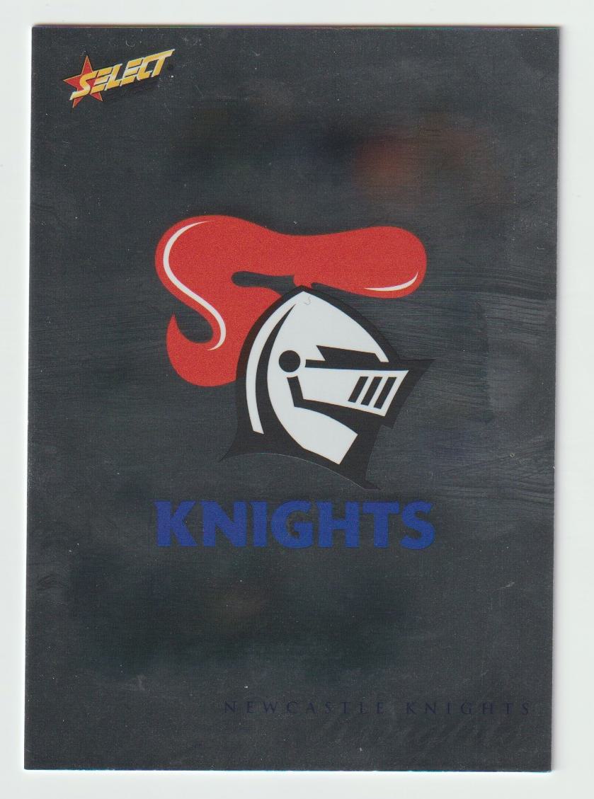 105 Newcastle Knights Logo   Hobby Silver
