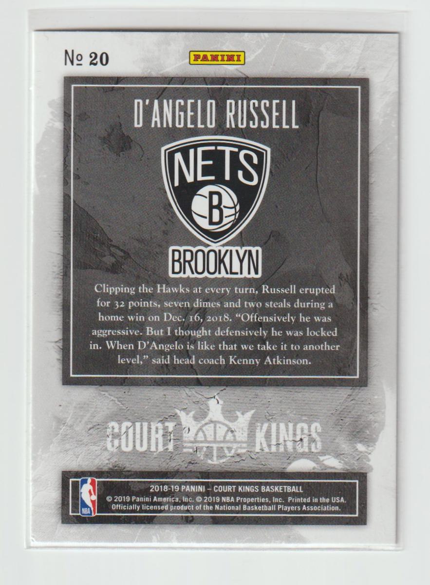 020 D'Angelo Russell - Brooklyn Nets