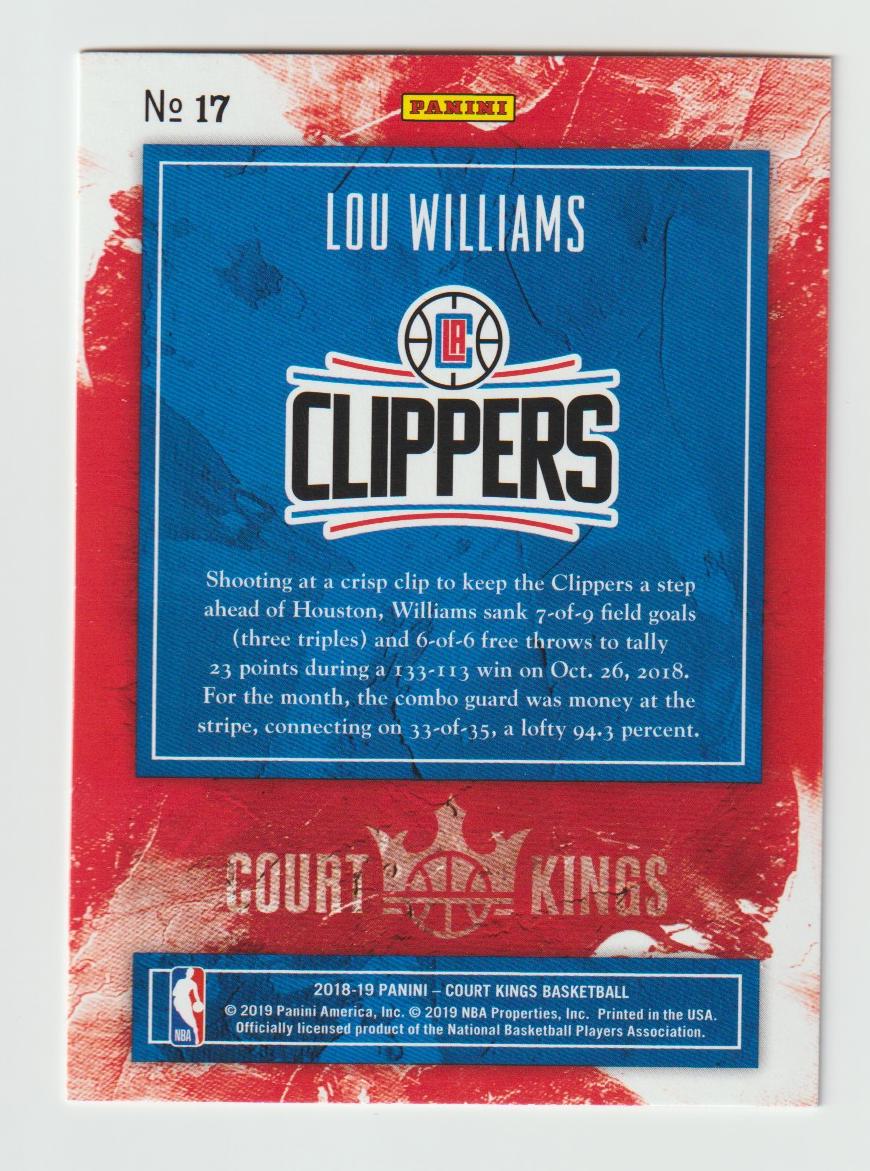 017 Lou Williams - Los Angeles Clippers