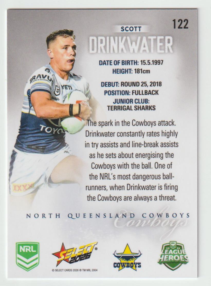 122 Scott Drinkwater Hobby Silver