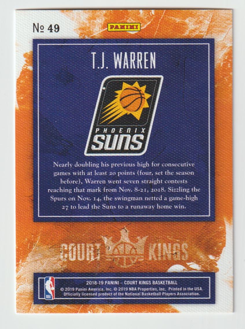 049 T.J. Warren - Phoenix Suns