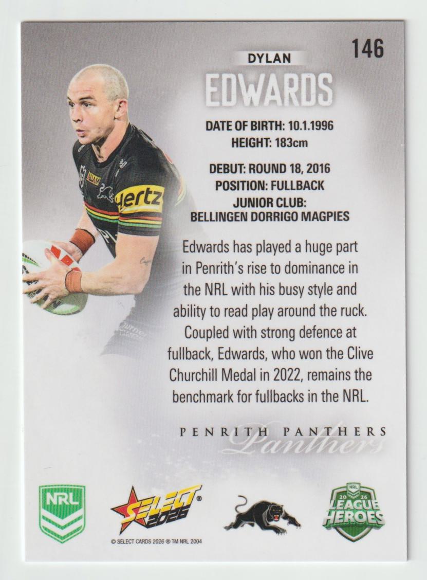 146 Dylan Edwards Hobby Silver