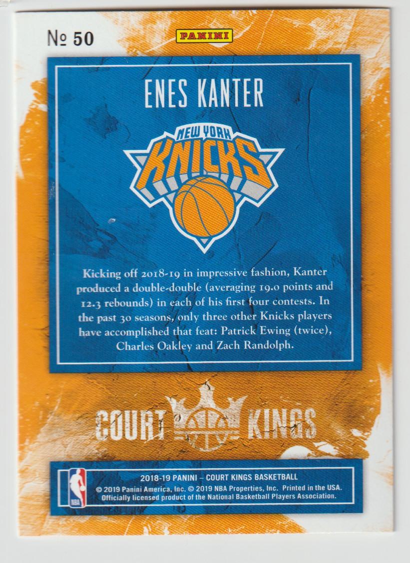 050 Enes Kanter - New York Knicks