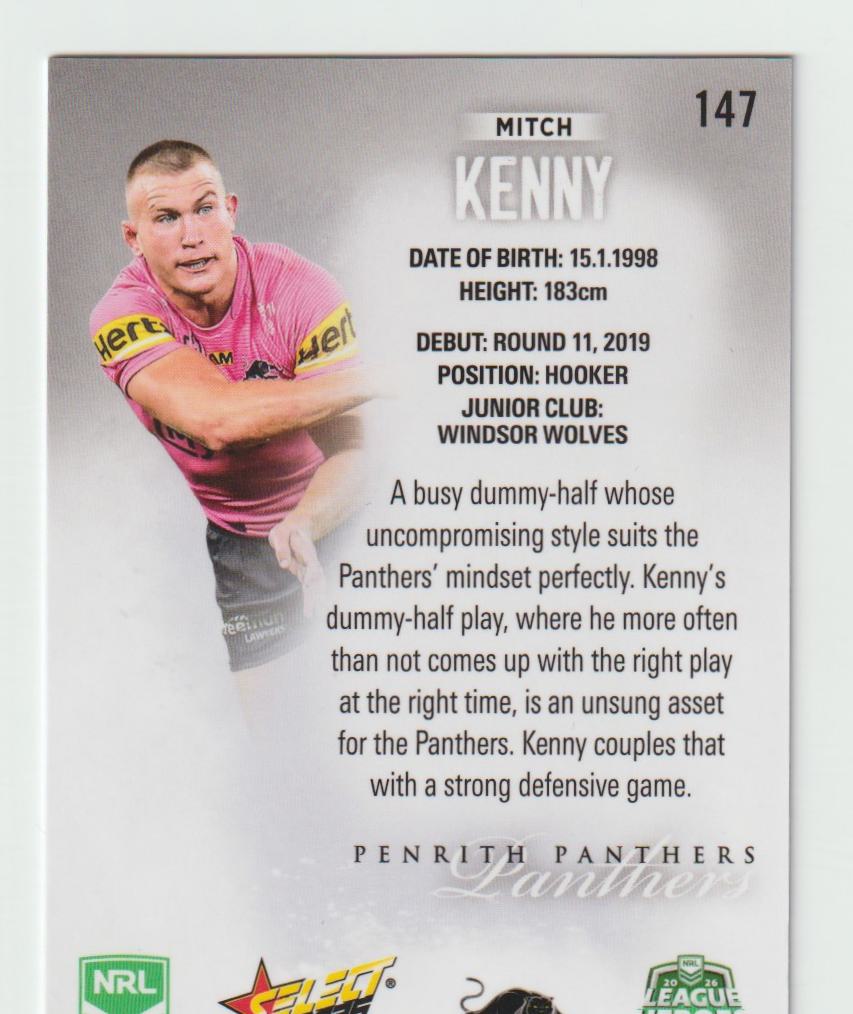 147 Mitch Kenny Hobby Silver