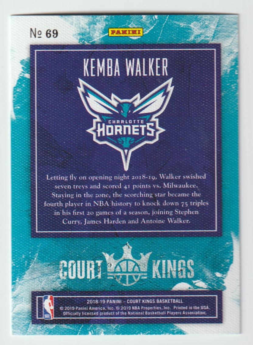 069 Kemba Walker - Charlotte Hornets