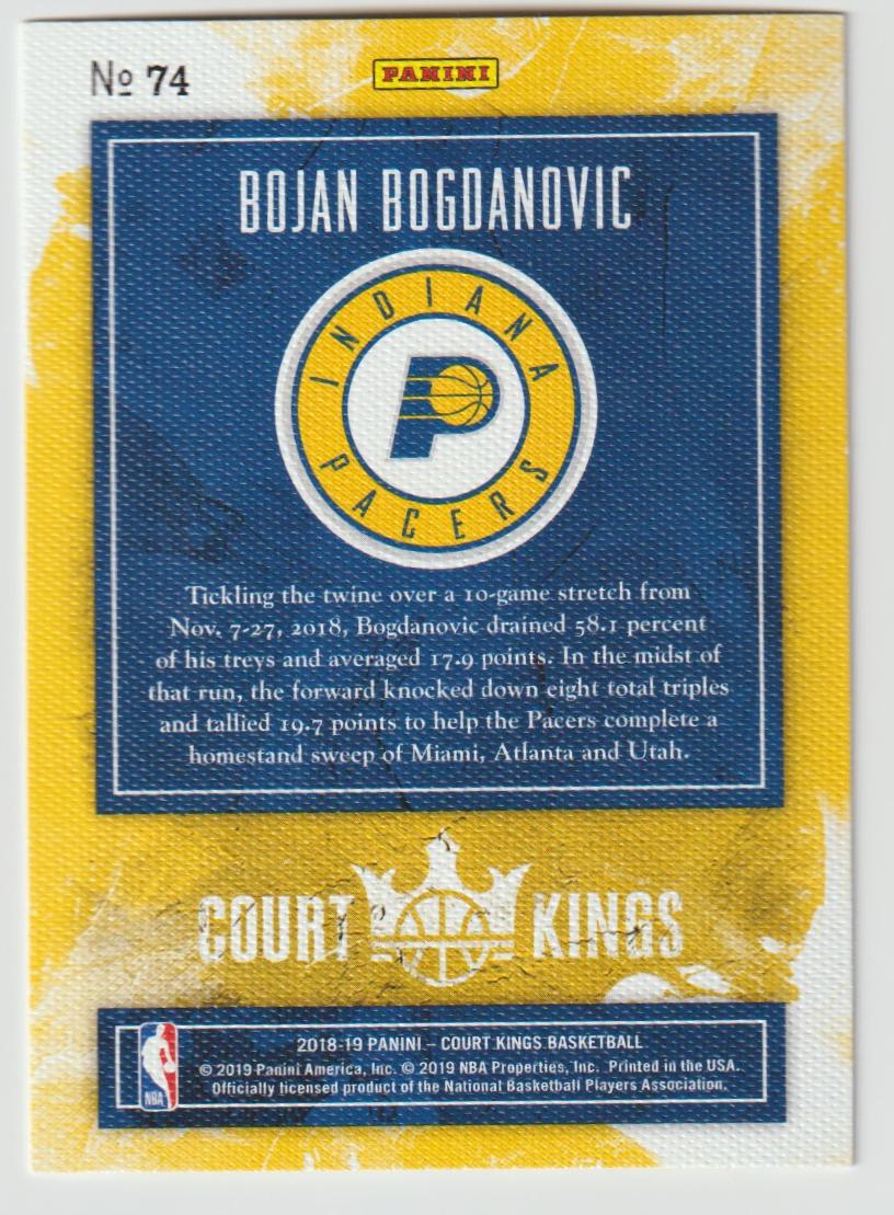 074 Bojan Bogdanovic - Indiana Pacers Jade