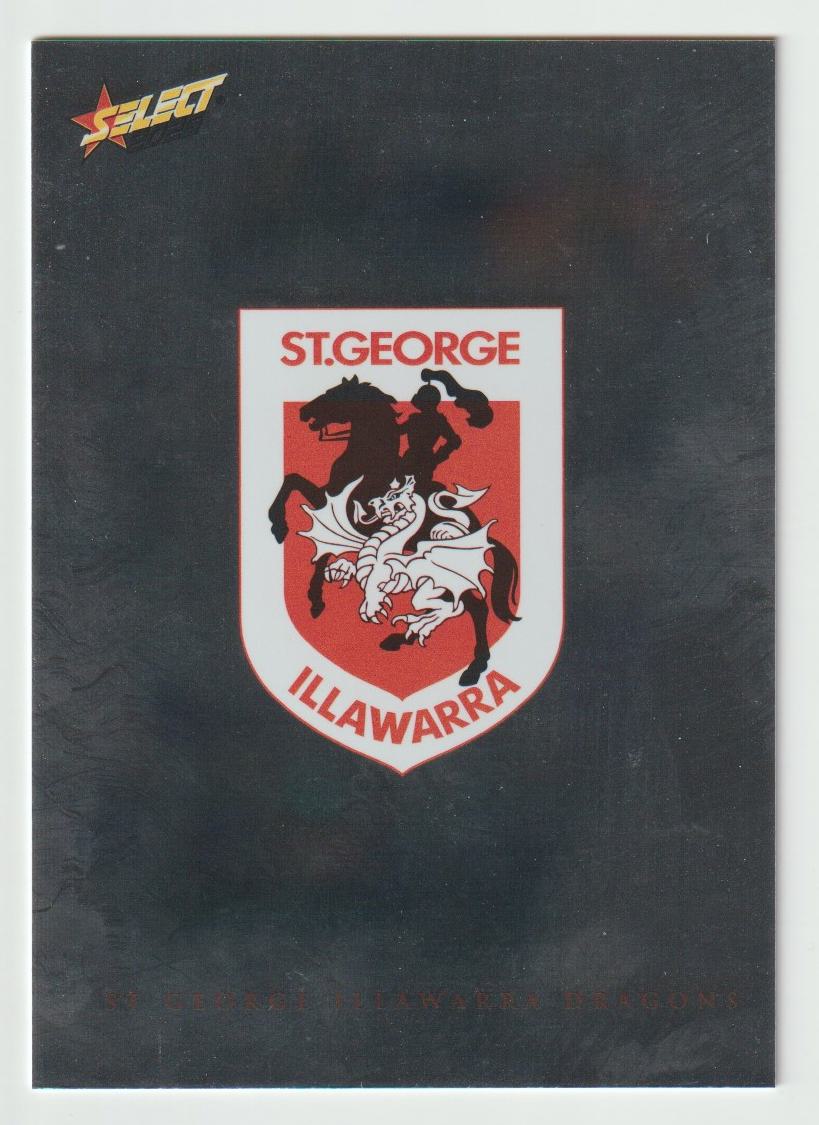 170 St George Illawarra Dragons Logo Hobby Silver