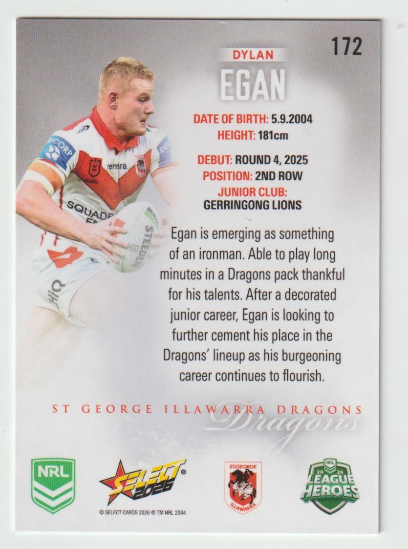 172 Dylan Egan Hobby Silver