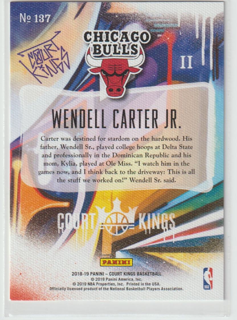 137 Wendell Carter Jr. - Chicago Bulls Rookies II