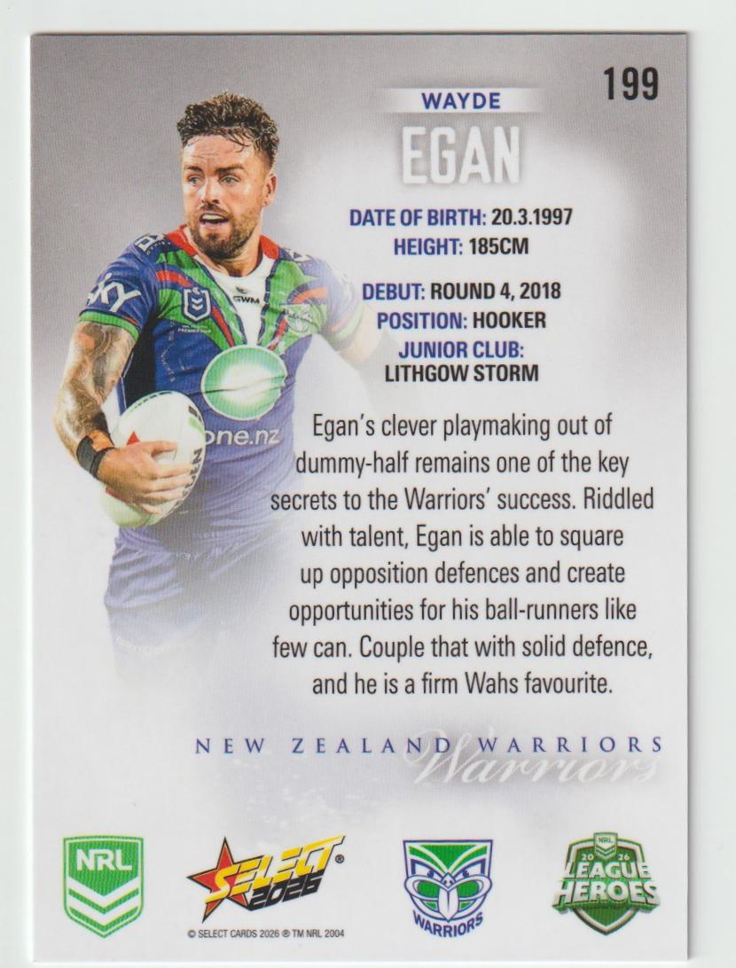199 Wayde Egan Hobby Silver