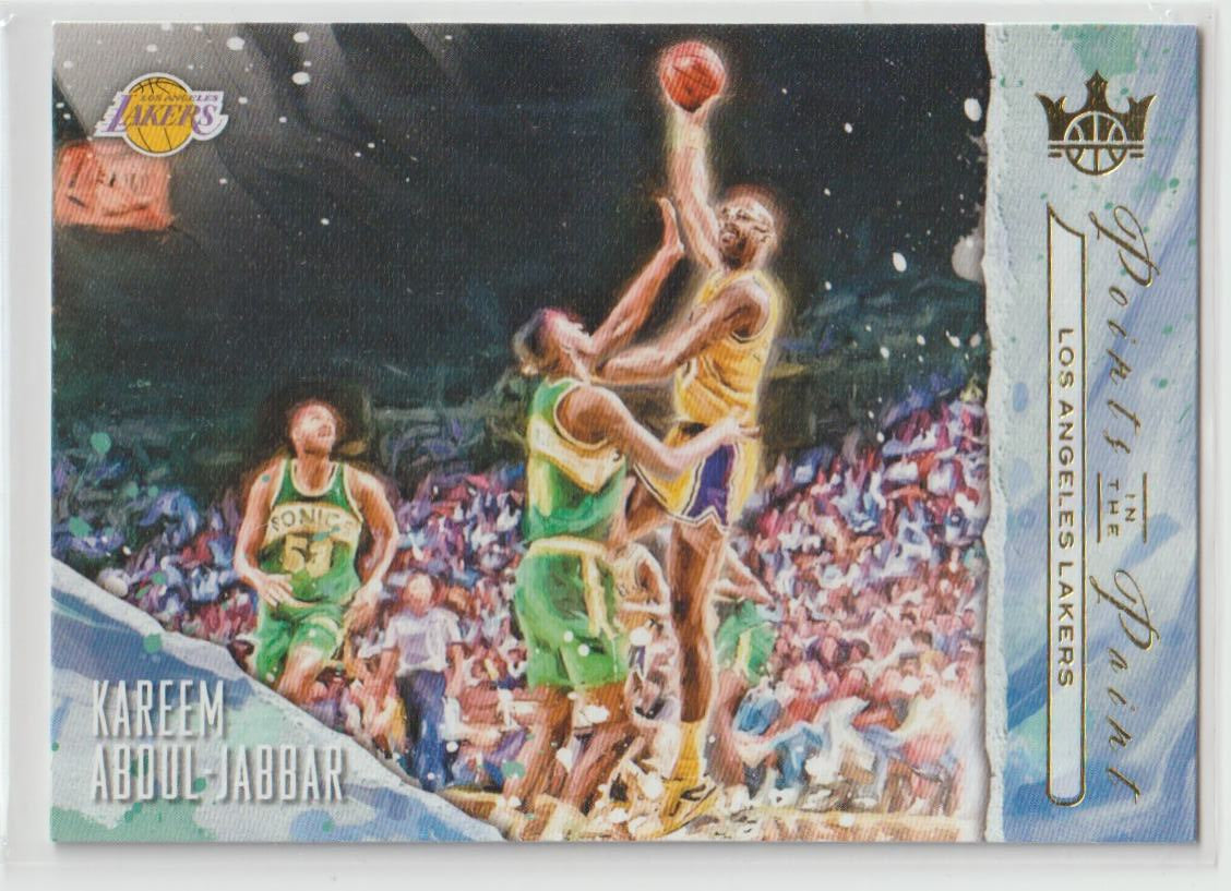 Points in the Paint 022 Kareem Abdul-Jabbar - Los Angeles Lakers