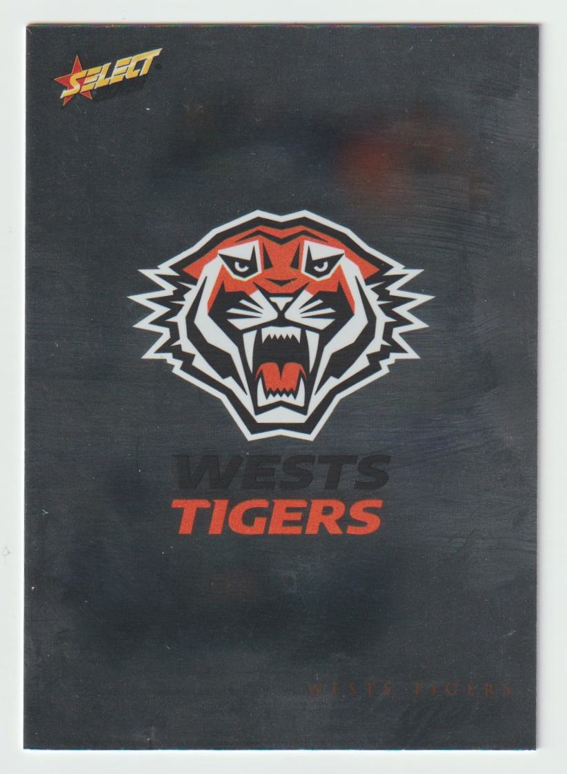 209 Wests Tigers Logo   Hobby Silver