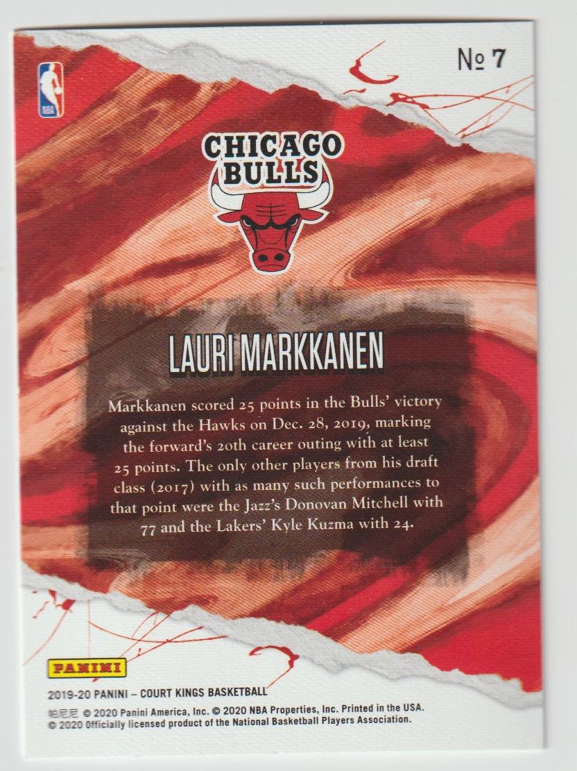 007 Lauri Markkanen - Chicago Bulls