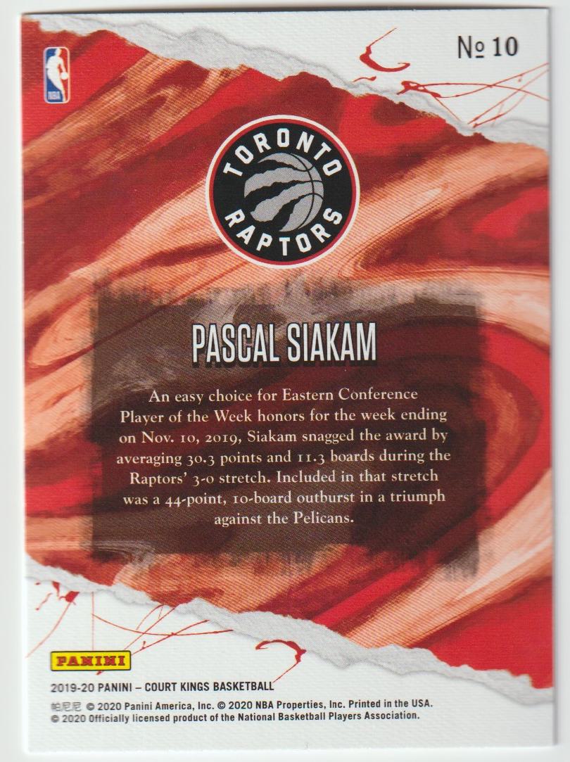 010 Pascal Siakam - Toronto Raptors