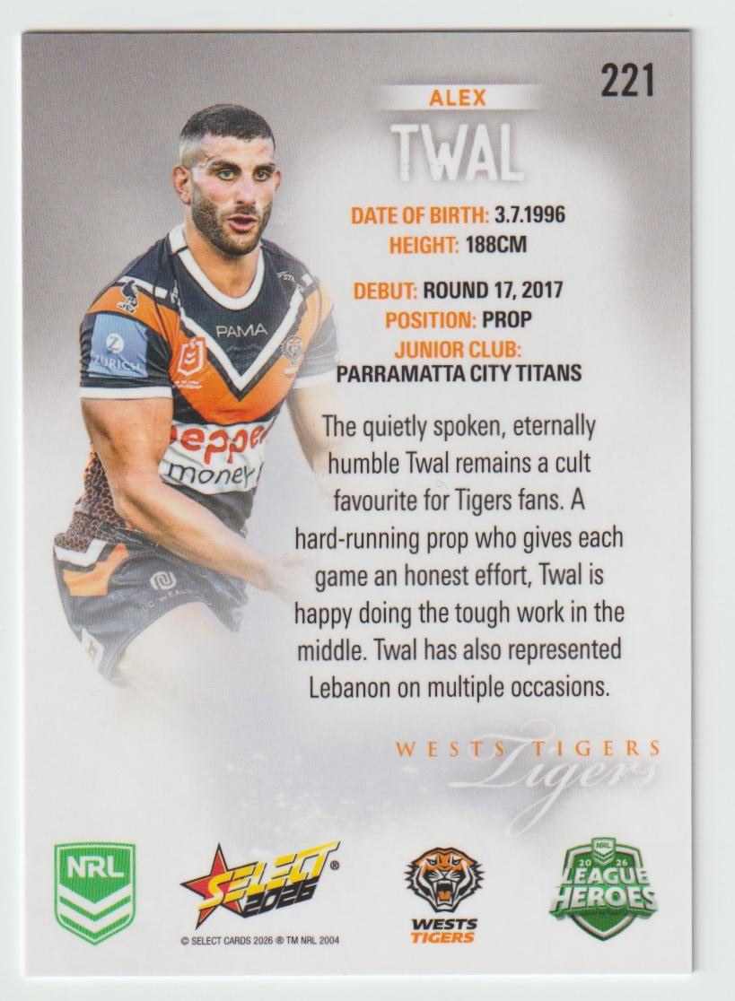221 Alex Twal Hobby Silver