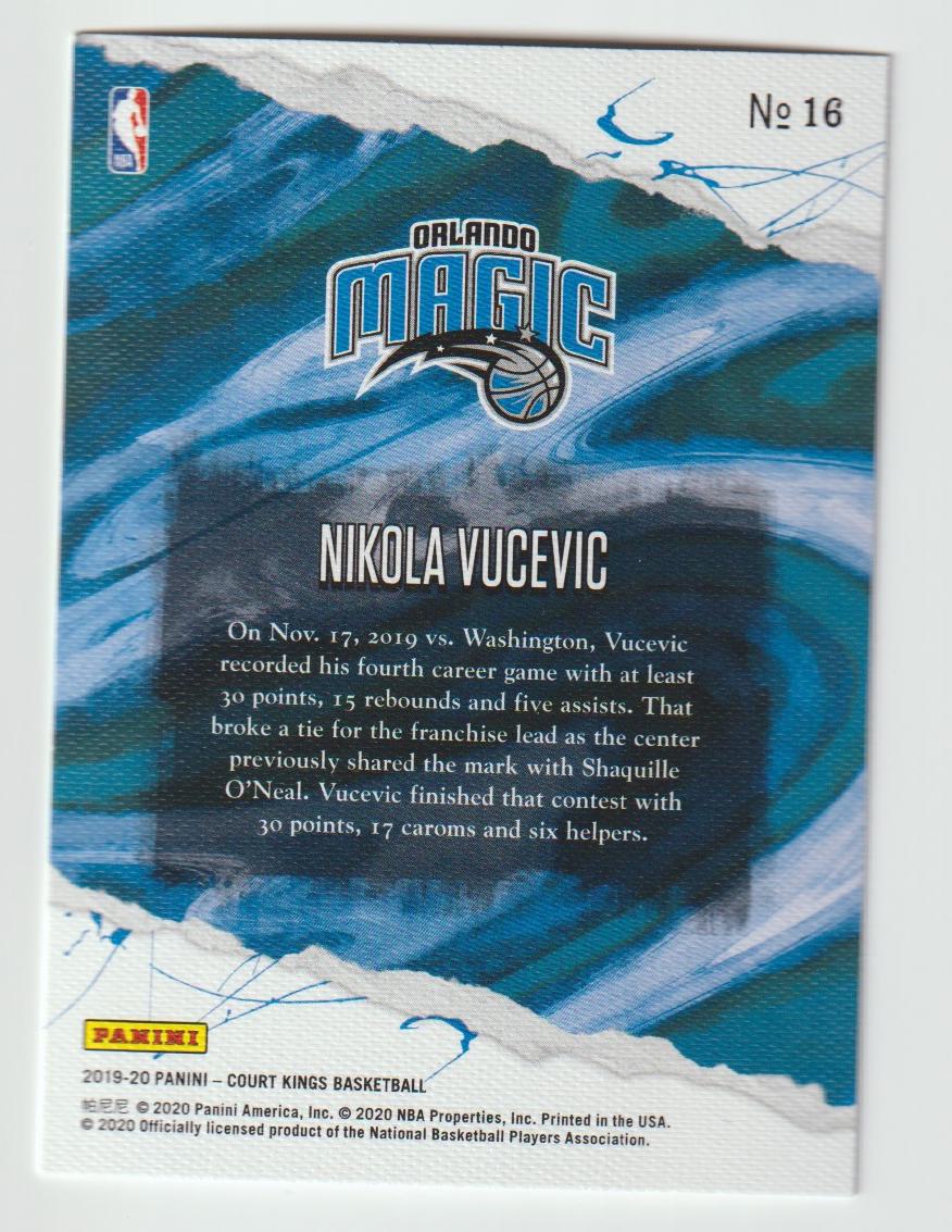 016 Nikola Vucevic - Orlando Magic