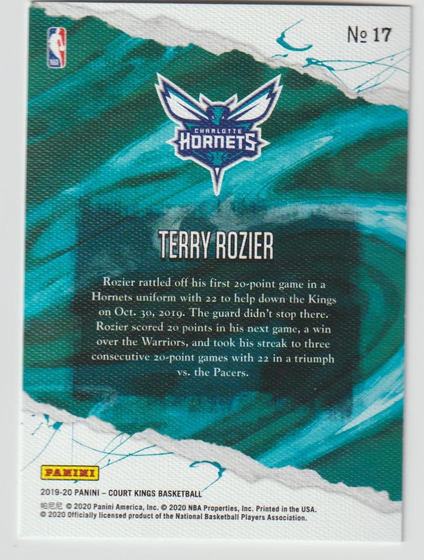 017 Terry Rozier - Charlotte Hornets