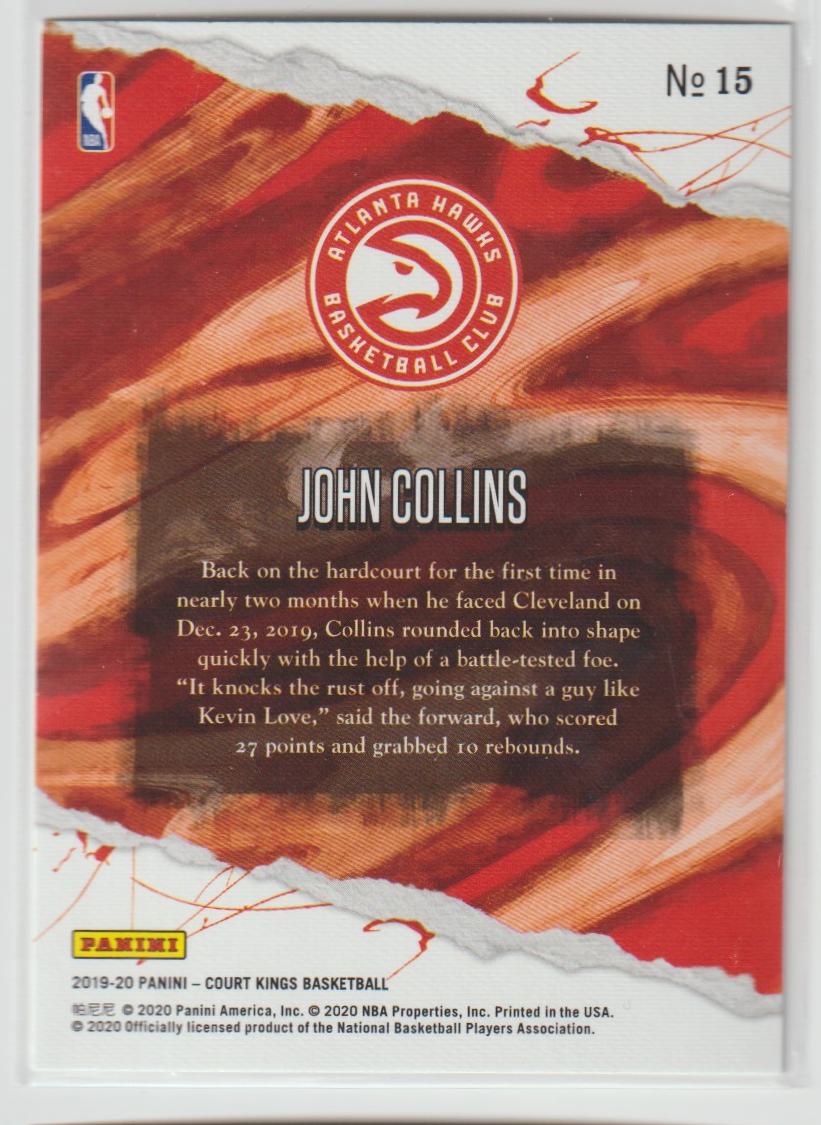 015 John Collins - Atlanta Hawks