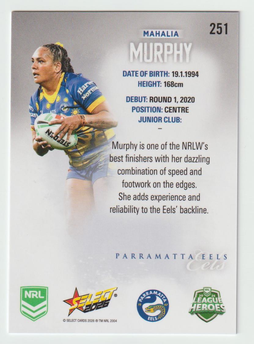 251 Mahalia Murphy Hobby Silver