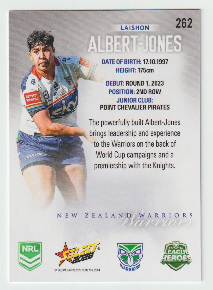 262 Laishon Albert-Jones Hobby Silver