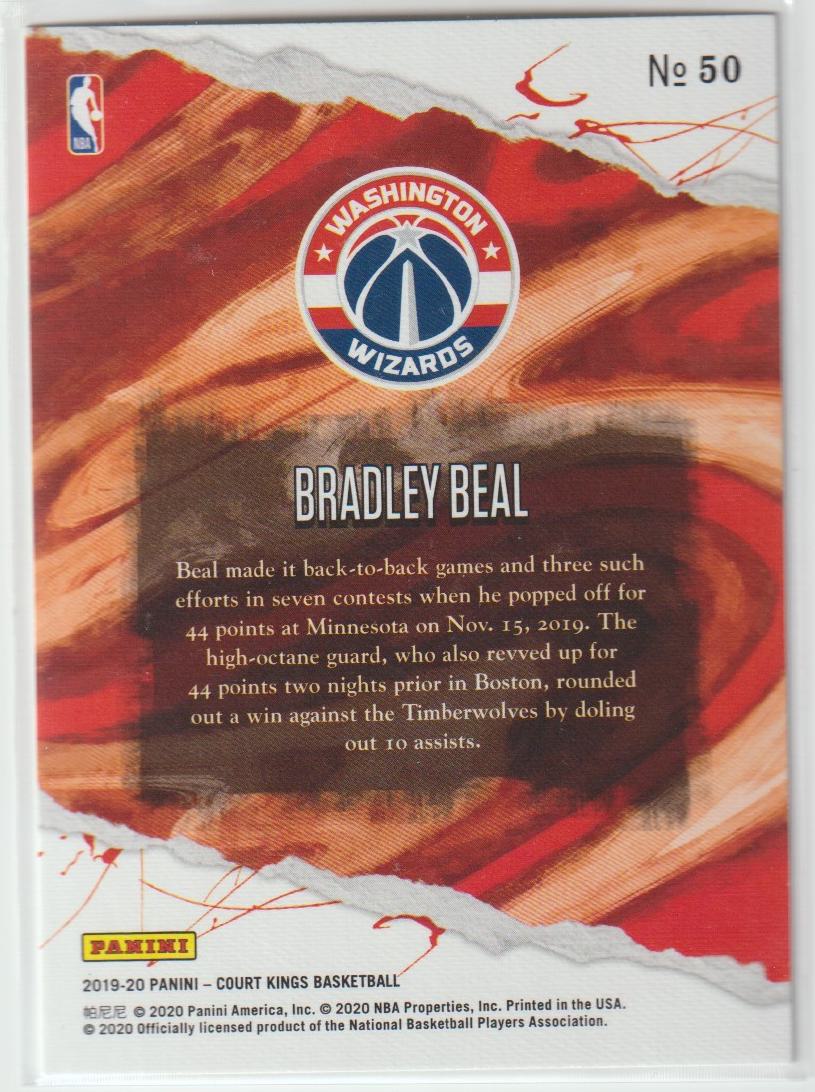 050 Bradley Beal - Washington Wizards