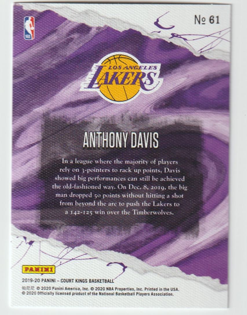 061 Anthony Davis - Los Angeles Lakers