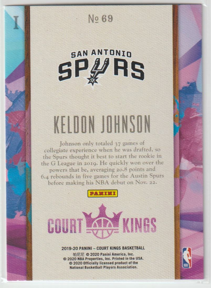 069 Keldon Johnson - San Antonio Spurs